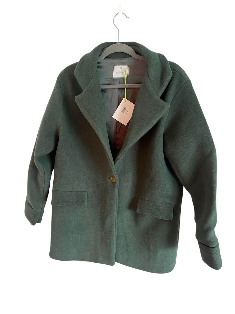 NWT Dudley Stephens Bonnie Dark Green Coat